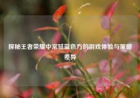 探秘王者荣耀中常驻蓝色方的游戏体验与策略差异