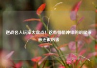 逆战名人玩家大盘点！这些悄悄冲锋的明星原来还很厉害