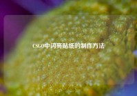 CSGO中闪亮贴纸的制作方法