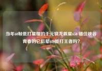 当年60帧低打星耀的千元骁龙救星650 锚住峡谷青春的它后辈680能打王者吗？