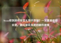 Steam收到游戏惊喜礼物不想留？一文覆盖收后全退、避坑雷区及退回邮件提醒
