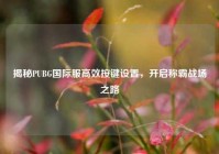 揭秘PUBG国际服高效按键设置，开启称霸战场之路