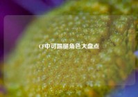 CF中可踢腿角色大盘点