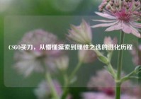 CSGO买刀，从懵懂摸索到理性之选的进化历程