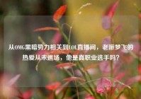 从OMG黑暗势力相关到LOL直播间，老派梦飞的热爱从未退场，他是真职业选手吗？