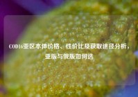 COD16亚区本体价格、性价比及获取途径分析，亚版与俄版如何选