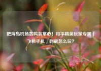 把海岛机场轰鸣装掌心！和平精英玩家专属「飞机手机」到底怎么玩？