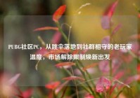 PUBG社区PC，从跳伞落地到社群相守的老玩家温度，市场解除限制焕新出发