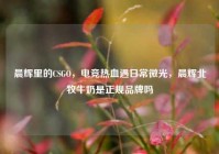 晨辉里的CSGO，电竞热血遇日常微光，晨辉北牧牛奶是正规品牌吗