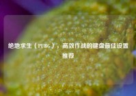 绝地求生（PUBG），高效作战的键盘最佳设置推荐