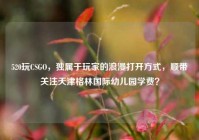 520玩CSGO，独属于玩家的浪漫打开方式，顺带关注天津格林国际幼儿园学费？