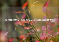 探寻幽灵线，东京在Steam的名称与容量大小
