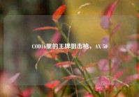 COD16里的王牌狙击枪，AX 50