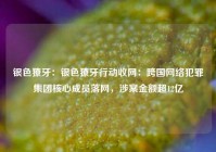 银色獠牙：银色獠牙行动收网：跨国网络犯罪集团核心成员落网，涉案金额超12亿