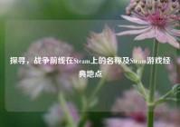 探寻，战争前线在Steam上的名称及Steam游戏经典地点