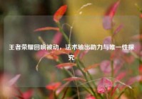 王者荣耀回响被动，法术输出助力与唯一性探究