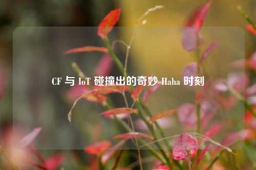 CF 与 IoT 碰撞出的奇妙 Haha 时刻