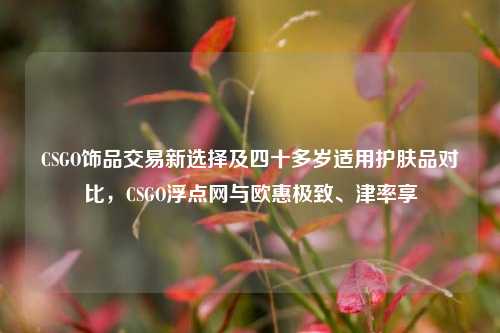 CSGO饰品交易新选择及四十多岁适用护肤品对比,CSGO浮点网与欧惠极致、津率享