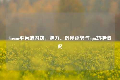 Steam平台端游劫,魅力、沉浸体验与apu劫持情况
