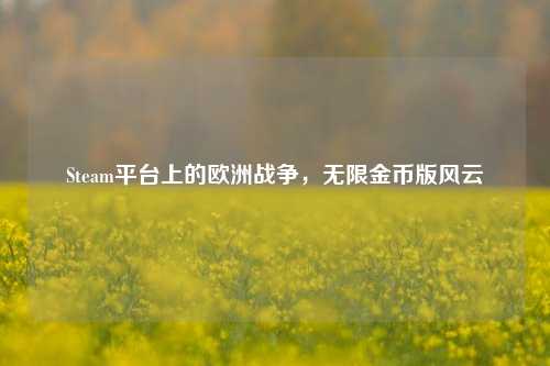 Steam平台上的欧洲战争，无限金币版风云
