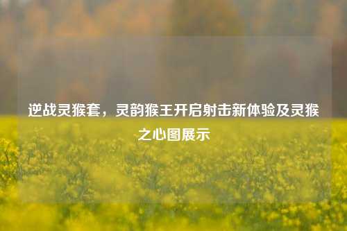 逆战灵猴套,灵韵猴王开启射击新体验及灵猴之心图展示