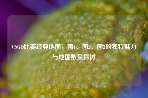 CSGO比赛经典地图,图1、图2、图3的独特魅力与地图数量探讨