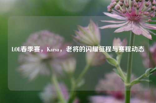 LOL春季赛，Karsa，老将的闪耀征程与赛程动态