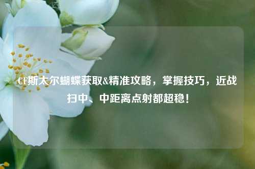 CF斯太尔蝴蝶获取&精准攻略,掌握技巧,近战扫中、中距离点射都超稳!