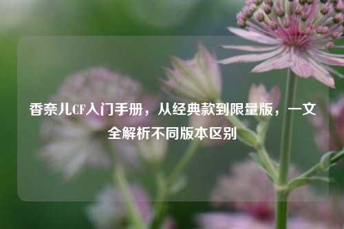 香奈儿CF入门手册,从经典款到限量版,一文全解析不同版本区别