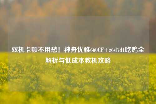 双机卡顿不用愁!神舟优雅660CF+z6sl7d1吃鸡全解析与低成本救机攻略