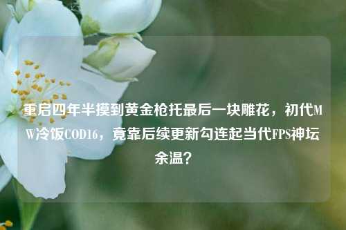 重启四年半摸到黄金枪托最后一块雕花，初代MW冷饭COD16，竟靠后续更新勾连起当代FPS神坛余温？