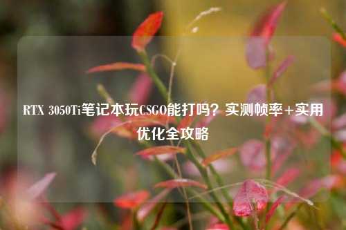 RTX 3050Ti笔记本玩CSGO能打吗？实测帧率+实用优化全攻略